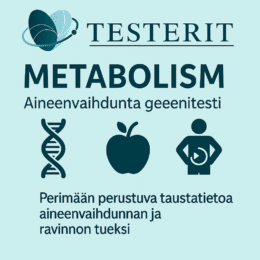 Testerit aineenvaihdunta geenitesti